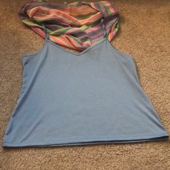 Colorful sheer top - Picture 3 of 4